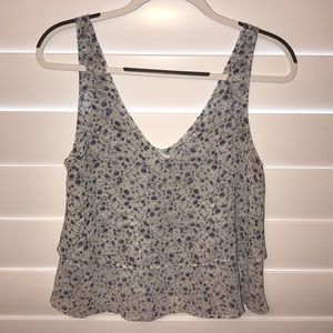 Low neck tank top